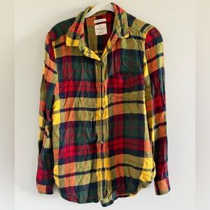 American Eagle Outfitters Boyfriend Fit Button Down